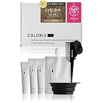 Amazon | COLORIS 白髪染め ヘアカラー 【医薬部外品/サロン専売/低