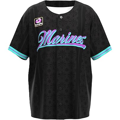 Amazon.co.jp: 千葉ロッテ マリーンズ ユニフォーム 2024 ブラック