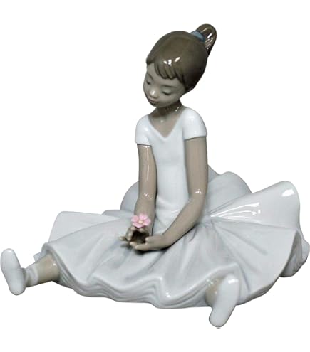 Amazon.co.jp: リヤドロ LLADRÓ 人形 お花が大好き 01006574 (約)高さ