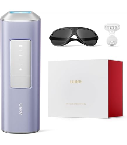 Ulike脱毛器 本体 充電器 サングラス付き 説明書なし 公式】Ulike Air