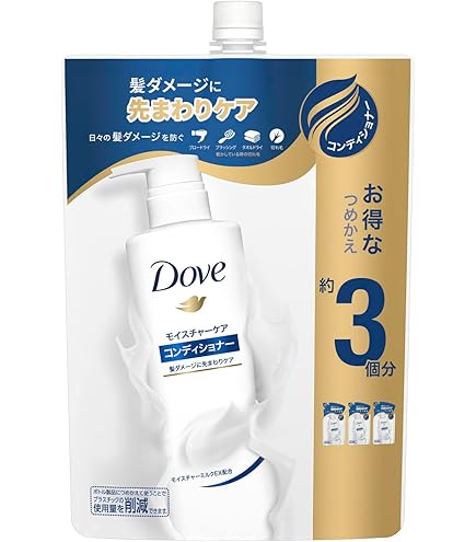 Amazon | Dove(ダヴ) 【大容量】ダメージケア シャンプー つめかえ用