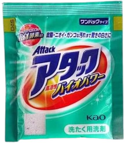Amazon.co.jp: アタック 粉末 洗剤 アタック ワンパック 高活性バイオ