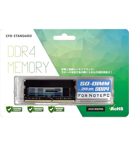 Amazon.co.jp: Crucial ノートPC用増設メモリ 16GB(8GBx2枚) DDR5