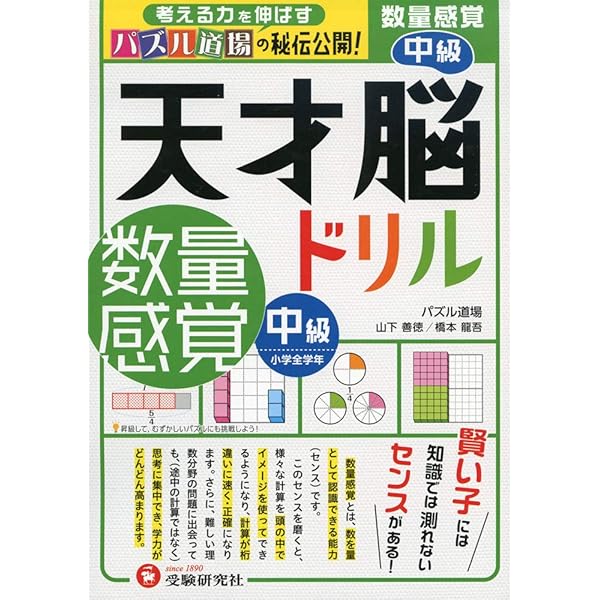 天才脳ドリル 数量感覚 上級/小学全学年向け 思考力トレーニング (受験