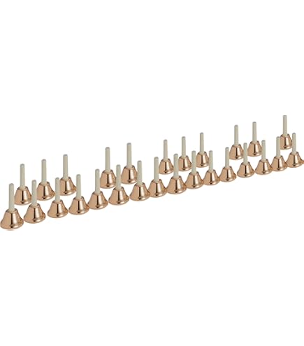 Amazon | ウチダ ミュージックベル(ハンドベル) ゴールド27音 MB-GN