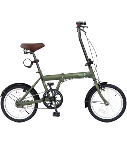 Amazon | AIJYU CYCLE 折りたたみ自転車 16インチ ミニベロ 小径車