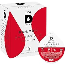 Amazon.co.jp: UCC ドリップポッド 専用カプセル 炭焼珈琲 12杯分 × 6