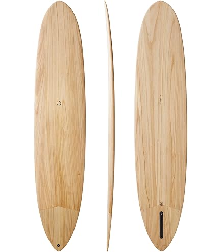 Amazon | nanazero WOOD SKIN サーフボード Mini Mal 7'8