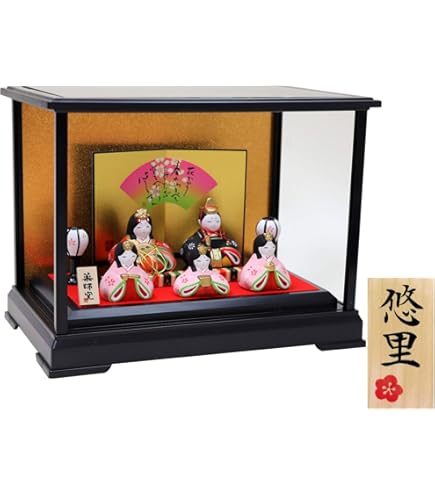 Amazon.co.jp: 雛人形 ケース親王飾り 楓峰作 紅塗木製ケース : Toys