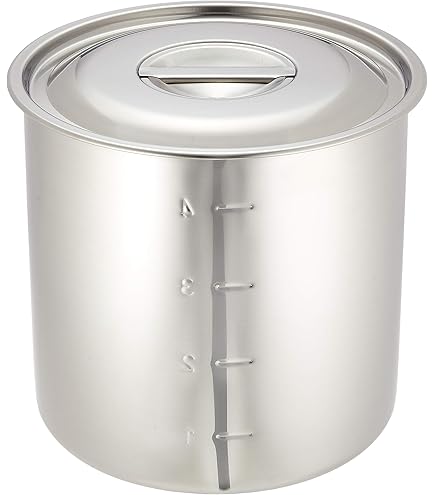 Amazon.co.jp : EBM 18-8 キッチンポット/寸胴鍋 14cm 手無 : ホーム