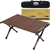 Amazon | Hilander(ハイランダー) ウッドロールトップテーブルLIGHT90