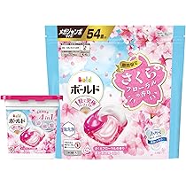 Amazon.co.jp: ボールド 洗濯洗剤 ジェルボール 4in1 さくらフローラル