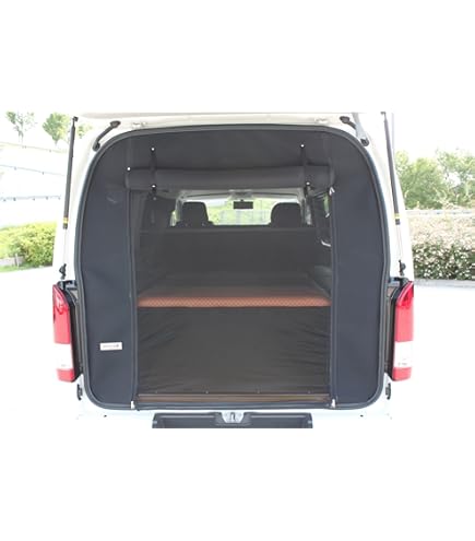 Amazon.co.jp: neru海 200系ハイエース 蚊帳（かや）ネット・左