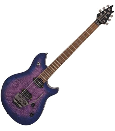 Amazon.com: EVH Wolfgang Standard QM Electric Guitar - Tahiti