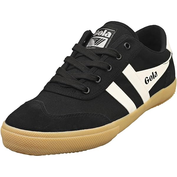 Amazon.com | Gola Womens Badminton Black/Off White/Gum 5 B