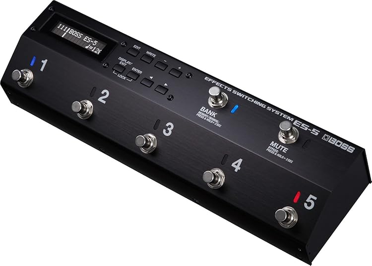BOSS ES-5 - BOSSのプログラマブル・スイッチャー「ES-8」をコンパクト