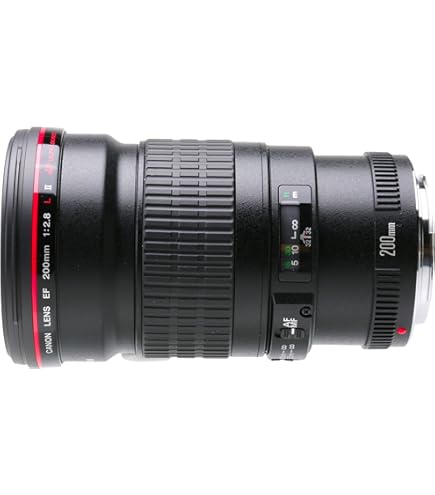 Amazon.com : Canon 200mm F2.8 L II USM EF Lens : Camera Lenses