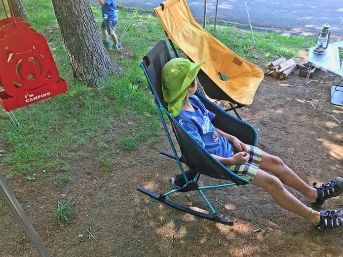 ヘリノックスのロッキングチェア？！大人よりも子供にお勧めしたい理由