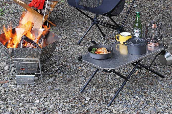 焚き火テーブル! 送料込み価格!! 焚き火テーブルはユニフレームだけ