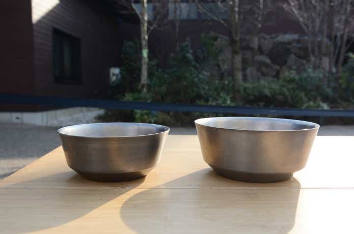 スノーピーク( peak) チタンダブルボウル 400ml x 4個 チタンダブル