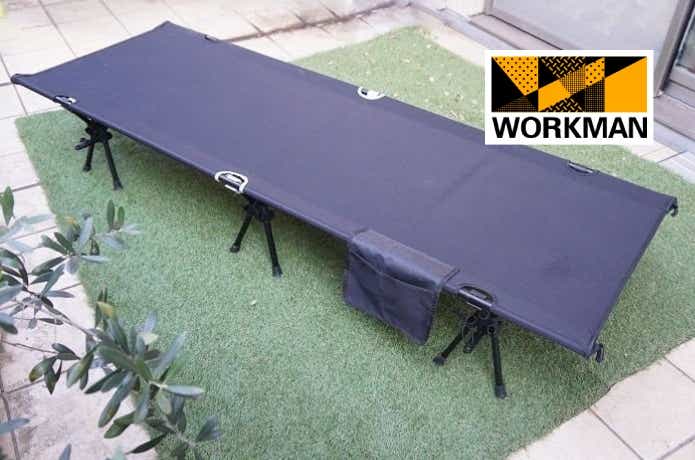 ワークマン】人気で買えないと噂の新型コットを入手。前作から超進化