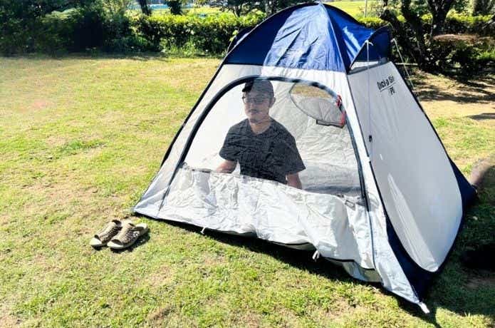 設営レビュー！】コールマン クイックアップIGシェードを実際に使った