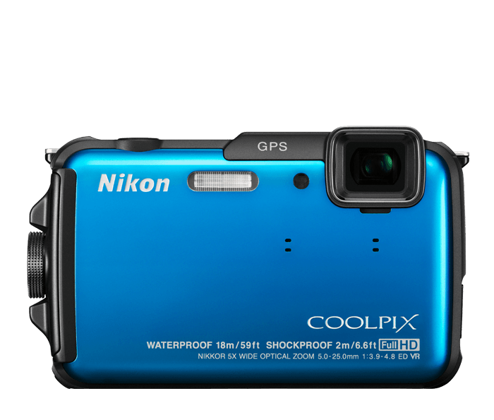 Nikon COOLPIX AW110 Blue | Point & Shoot Cameras | Nikon USA