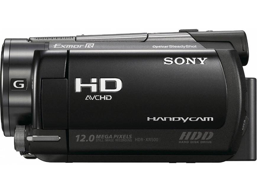 Sony HDR-XR500V Handycam® 120GB high-definition hard drive/Memory