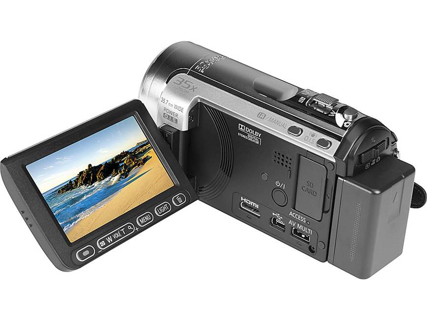 Panasonic HDC-SD60 (Silver) HD camcorder with 25X optical zoom