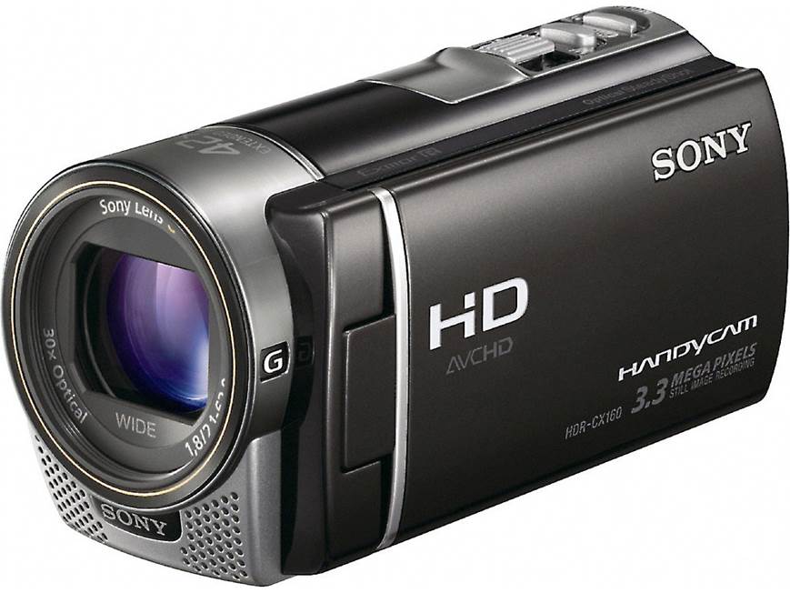 Sony Handycam® HDR-CX160 High-definition camcorder with 16GB flash