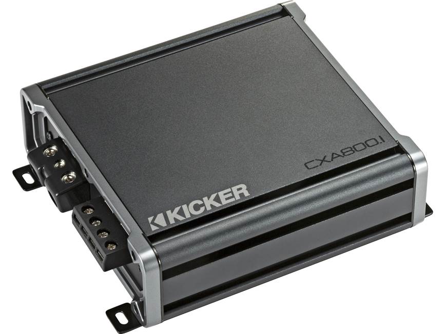 Kicker 46CXA800.1T CX Series mono subwoofer amplifier — 800 watts