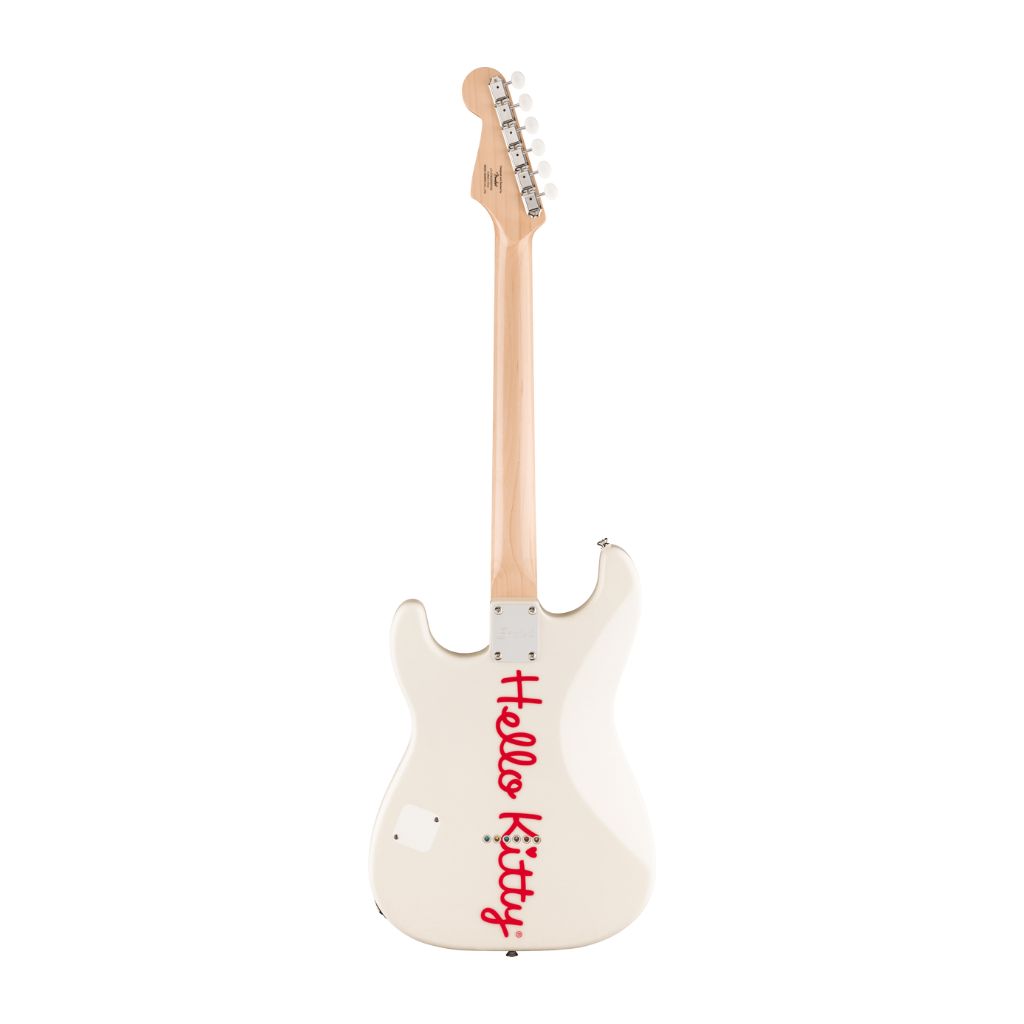 Squier Fender x Hello Kitty White Stratocaster