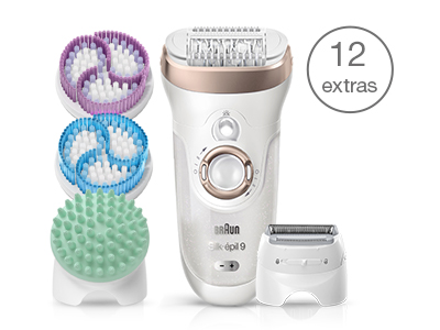 Braun Silk-épil 9 SkinSpa 脫毛器