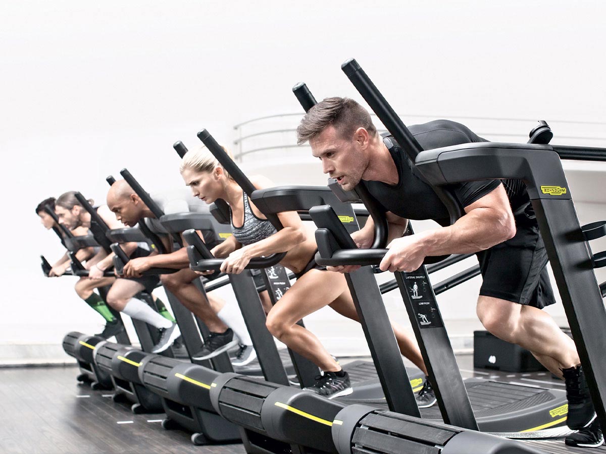 Technogym Skillmill: Curved treadmill for HIIT training