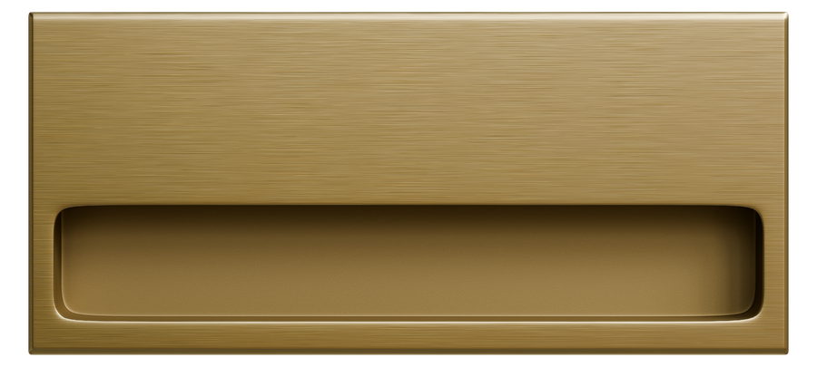 Puxador Alça Reta Celleno 1640 176mm Bronze Alumínio Italy Line