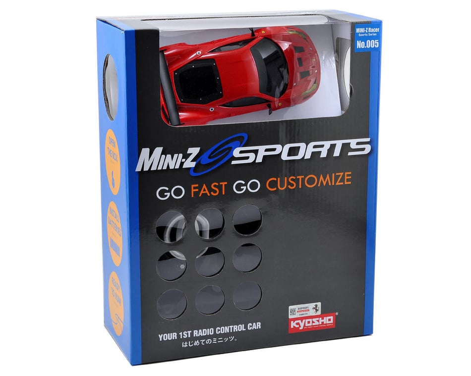 Kyosho MR-03S Mini-Z Racer Sports ReadySet w/Ferrari 458 Italia