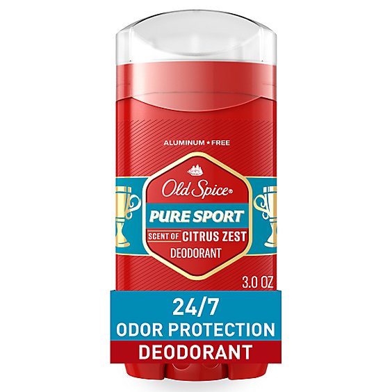 Old Spice Red Collection Pure Sport Scent Aluminum Free Deodorant