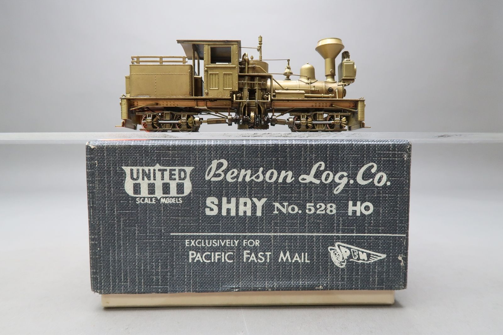 UNITED HOn3 Benson Log. Co.25ton SHAY HOn3 Benson SHAY Log Narrow Co
