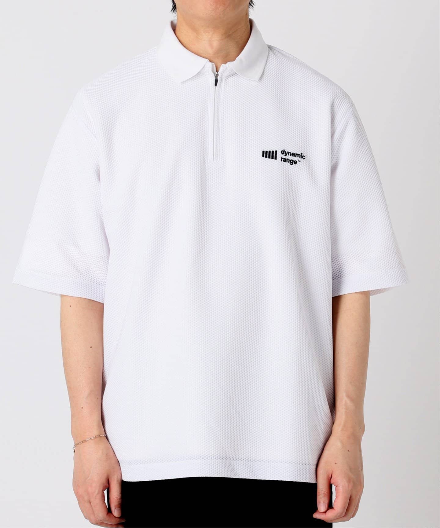 CLUBHAUS / Dynamic Range (クラブハウス) Warm-UP ポロZIPシャツ