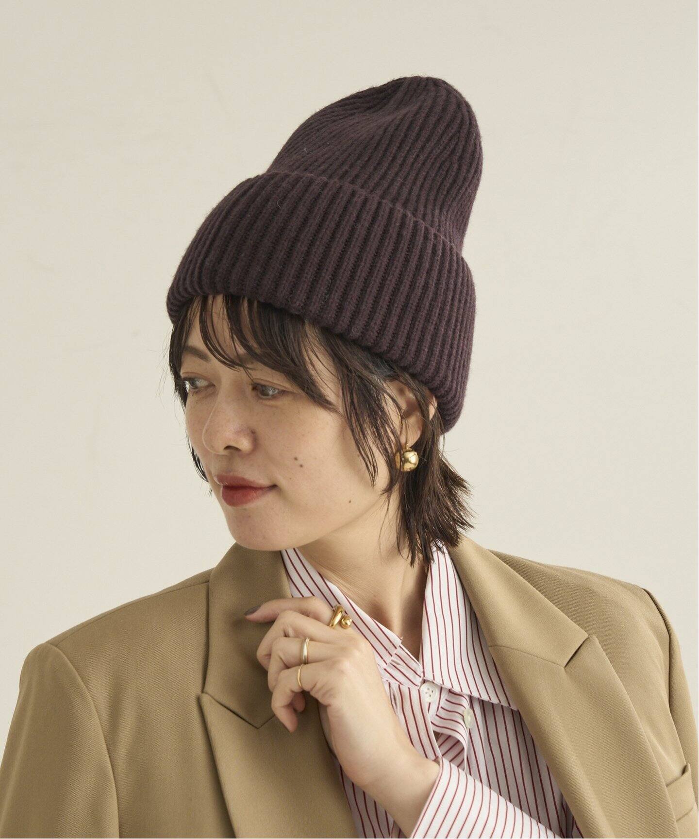 R'IAM リラックストレンチ コートのコーディネートスナップ（natsune