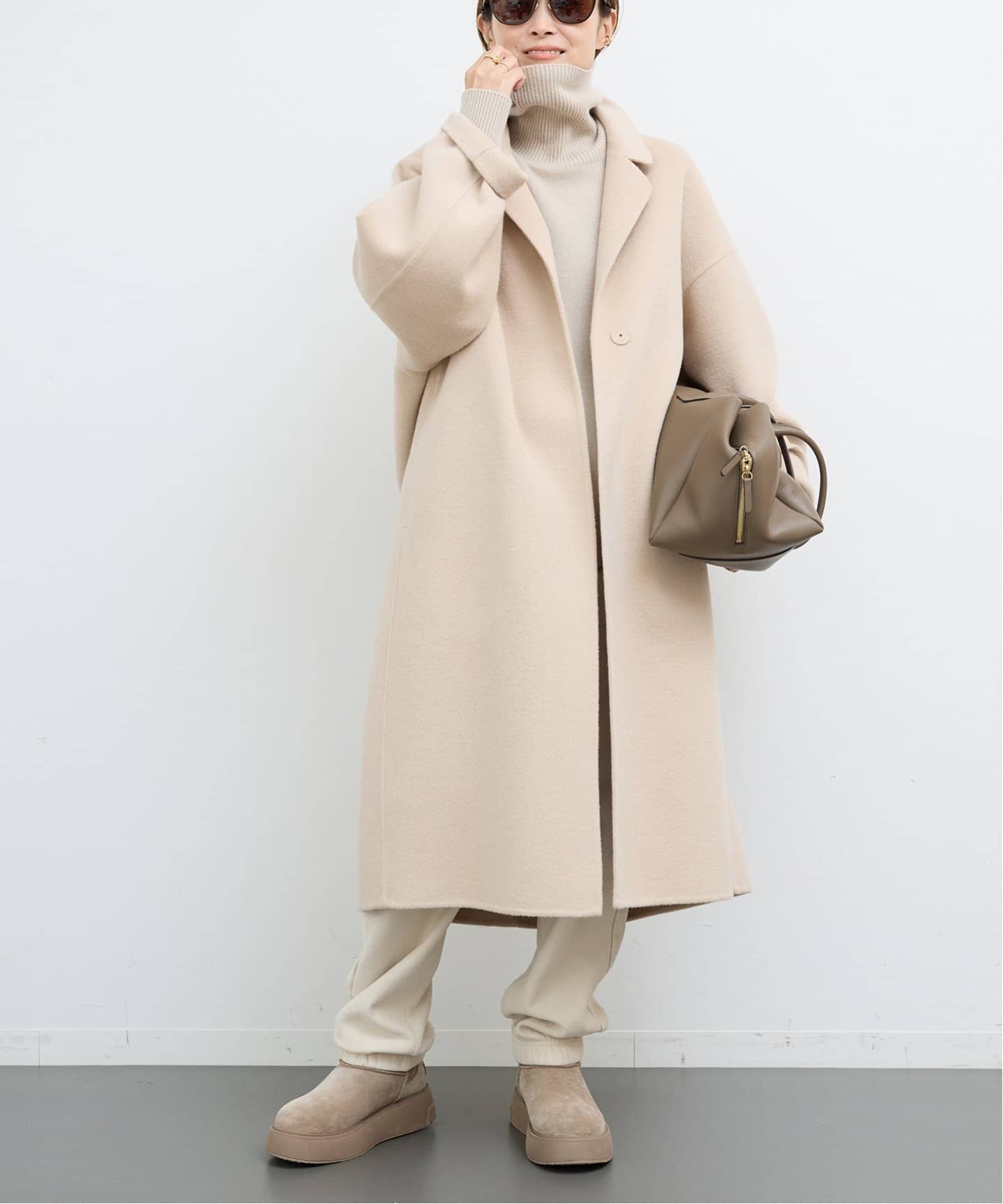 ウールアンゴラリバーコート（チェスターコート）｜Deuxieme Classe