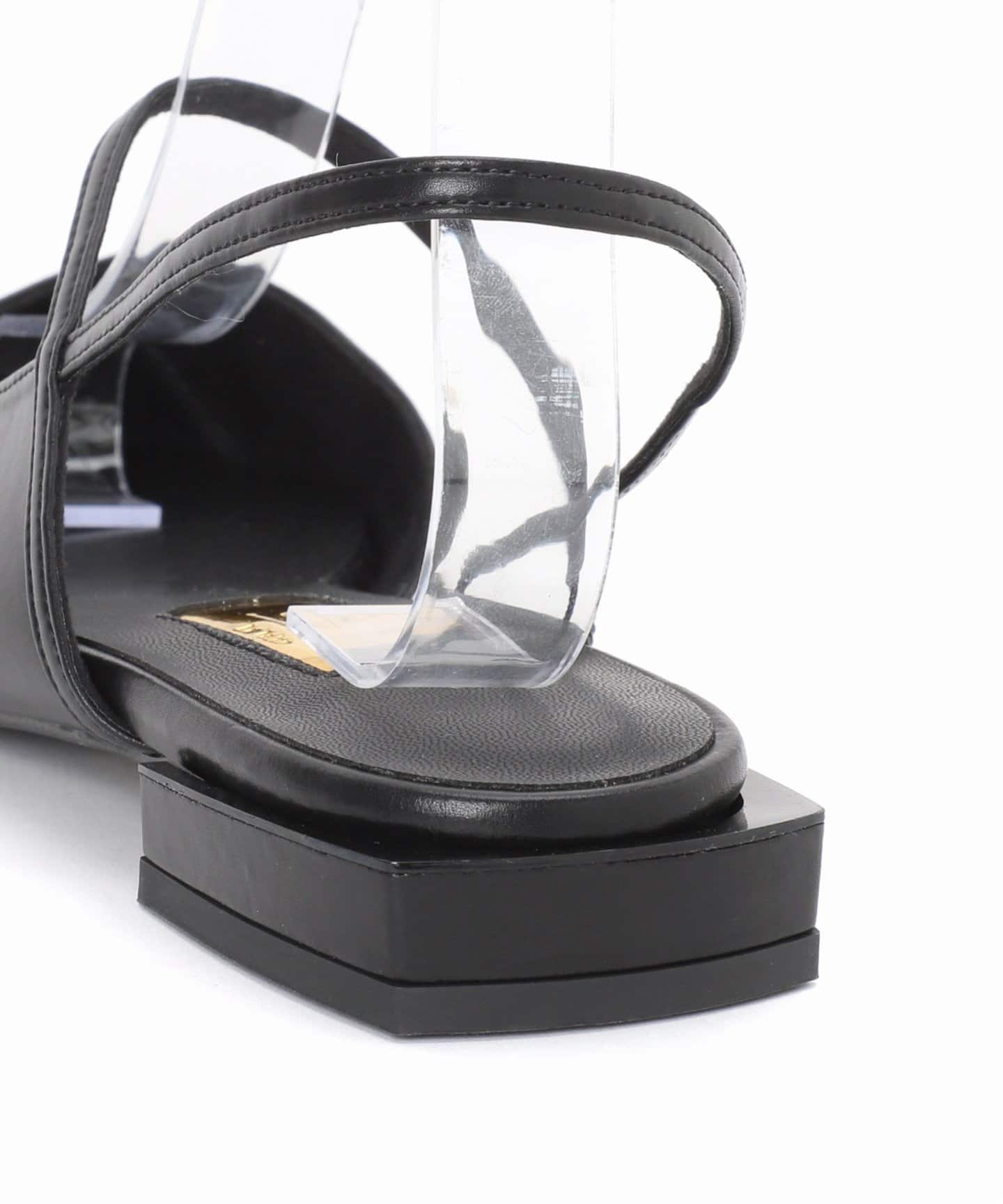 追加2》GRISEポインテッドストラップスリングバック（フラットシューズ