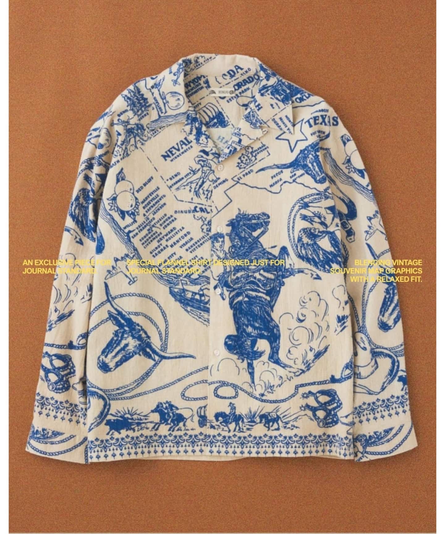 BINDU / ビンドゥー 別注 フランネル パターン シャツ（シャツ