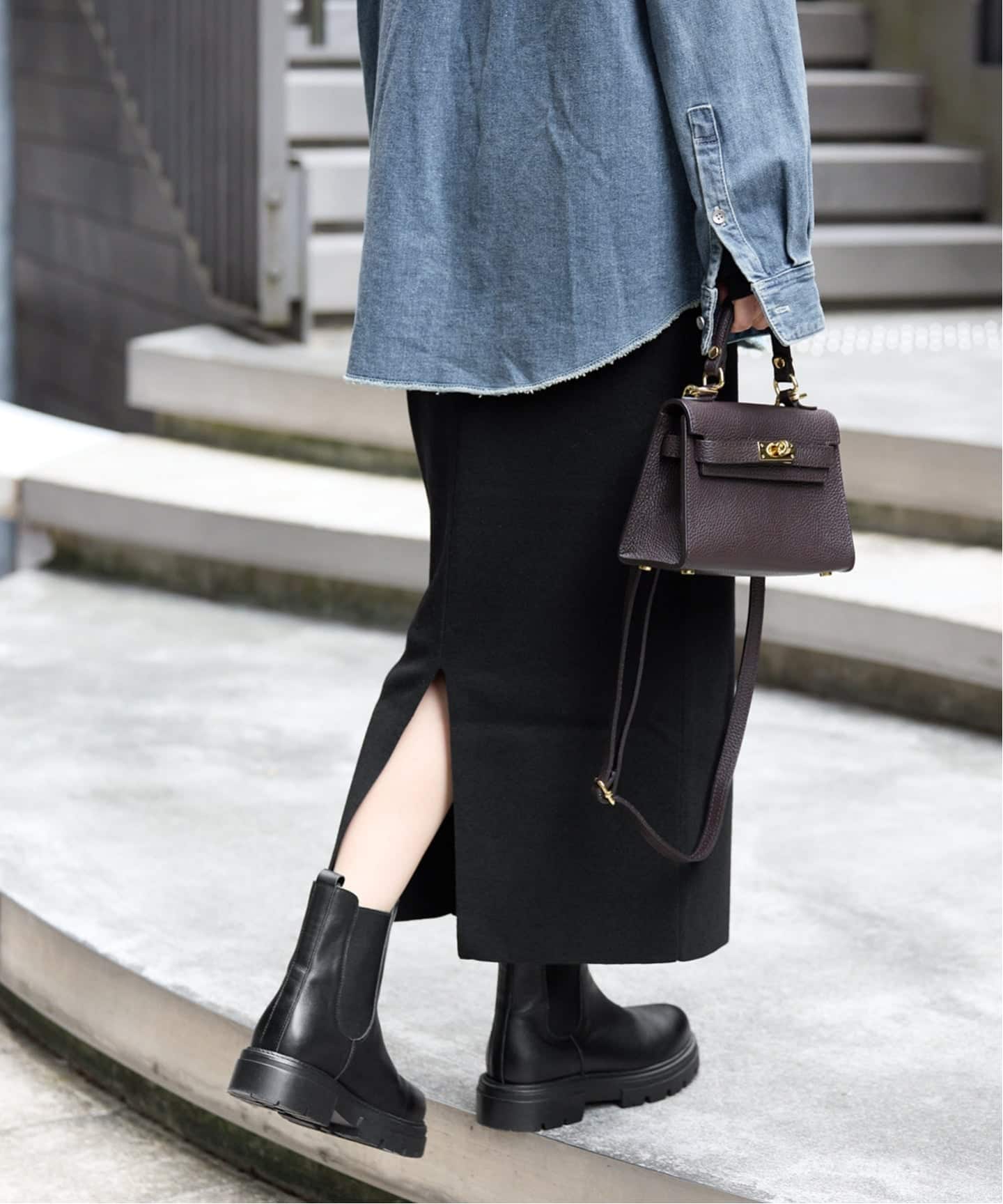 ≪追加≫総針タイトスカート（ロング・マキシ丈スカート）｜FRAMeWORK