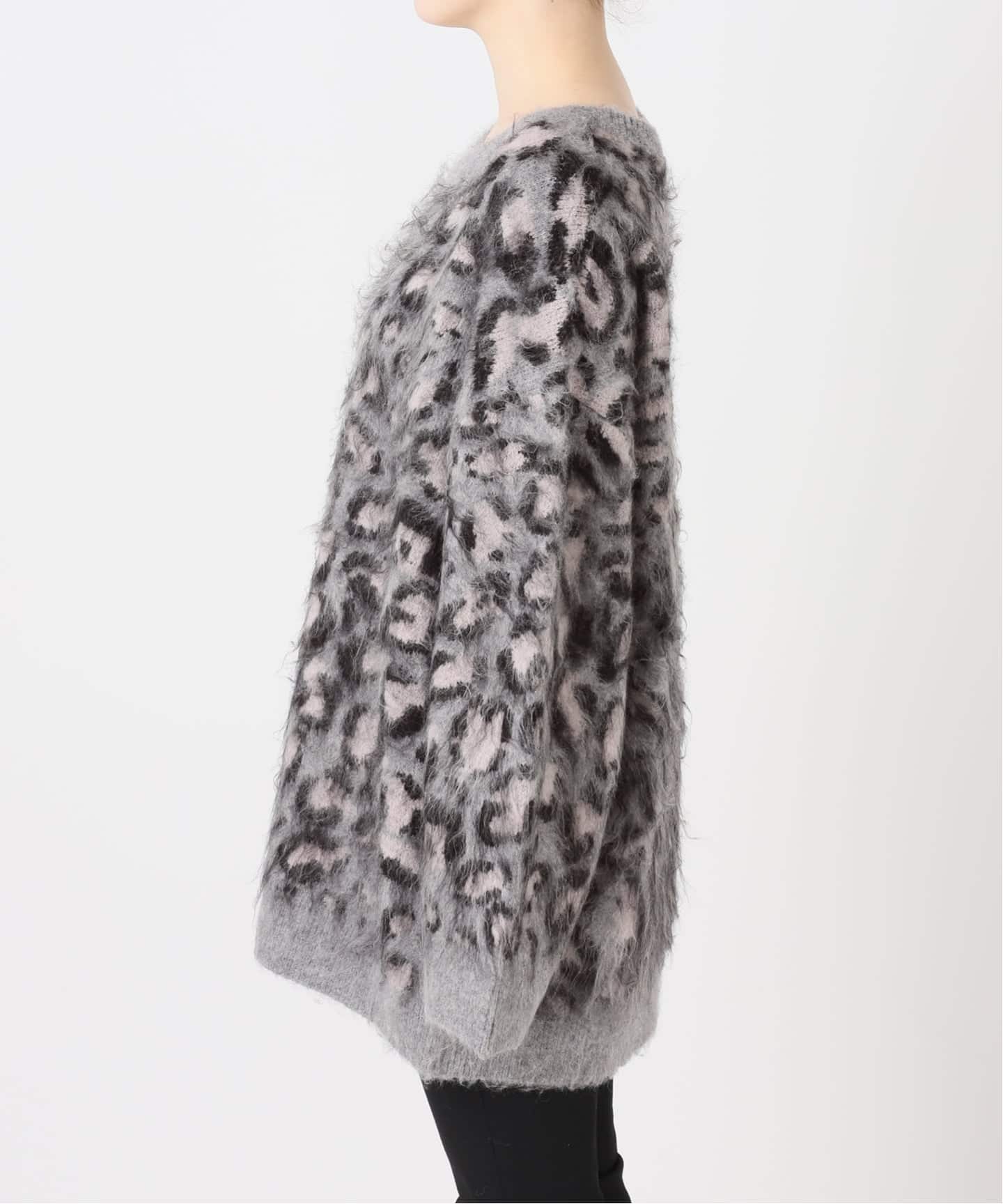 レオパードシャギーニット（ニット／セーター）｜JOURNAL STANDARD