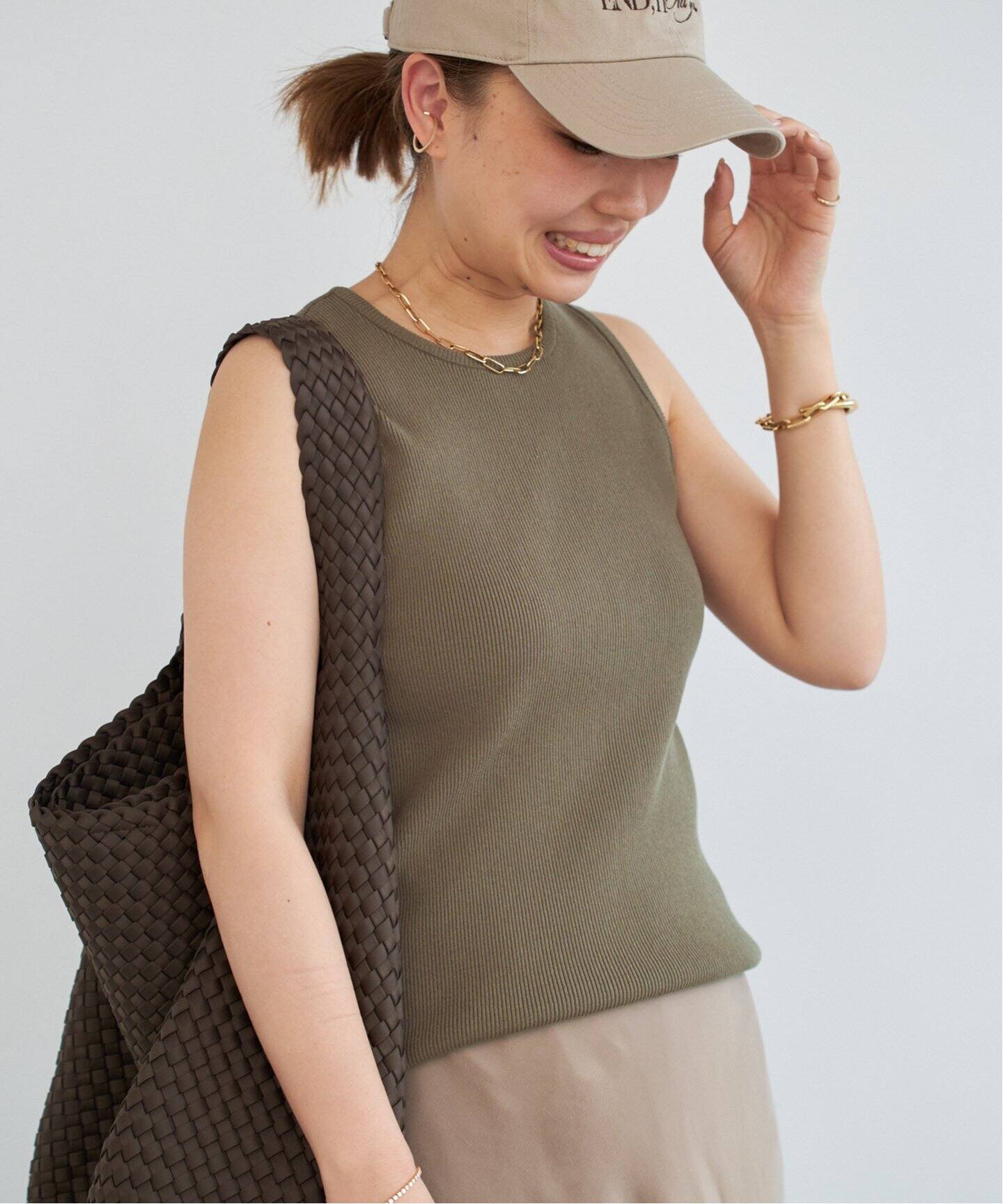 DINER B CROP タンクトップ（ニット／セーター）｜Deuxieme Classe