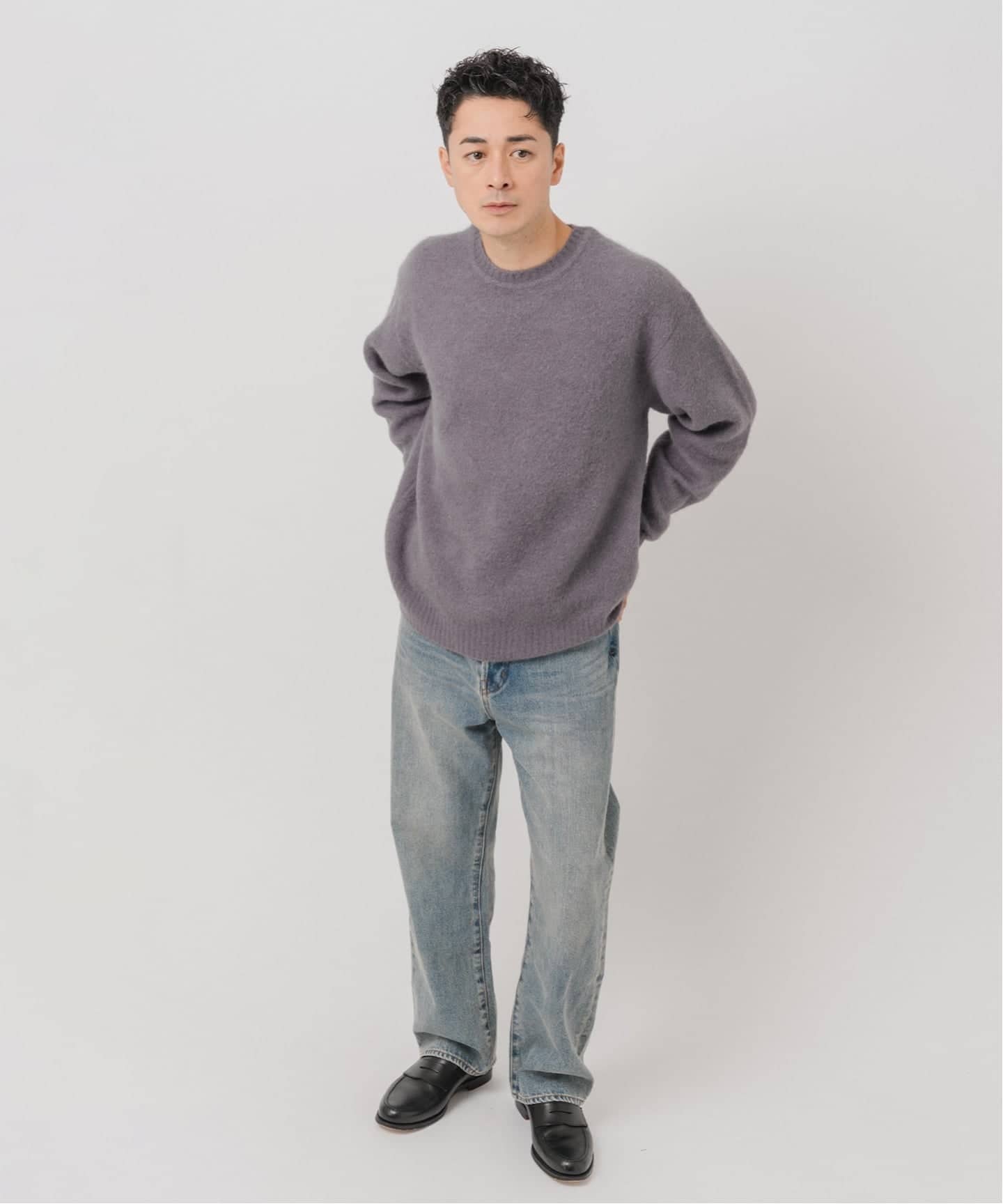 スリアルパカミックス クルーネックニット（ニット／セーター