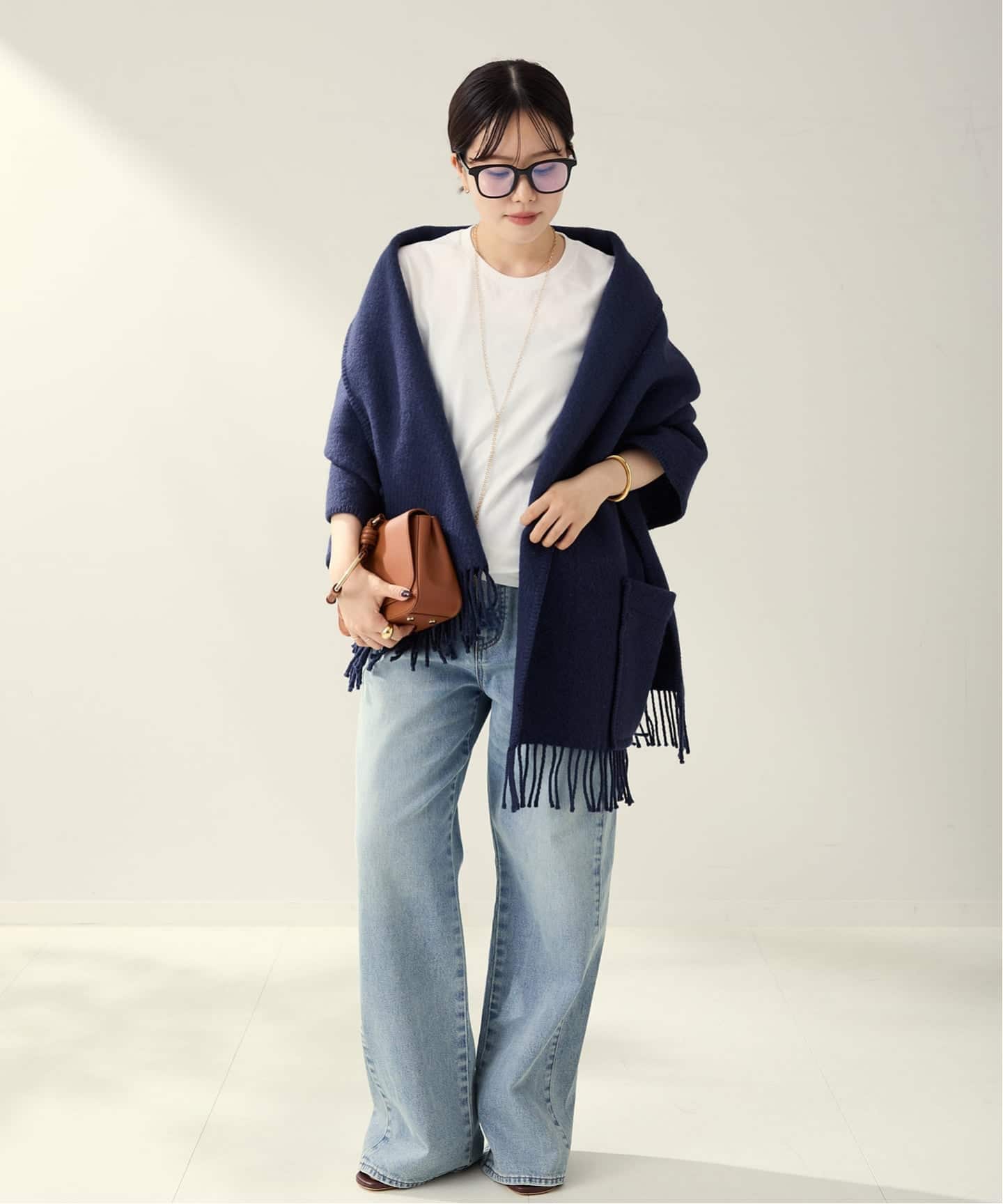 LAPUAN KANKURIT / ラプアンカンクリ POCKET SHAWL UNI ショール