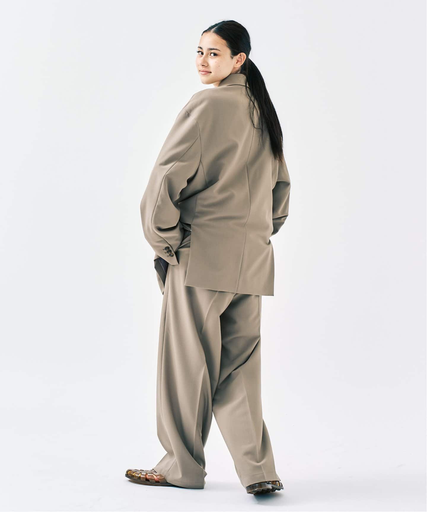 T/Rトロピカル ダブル ワイドセットアップ（スーツ・セットアップ