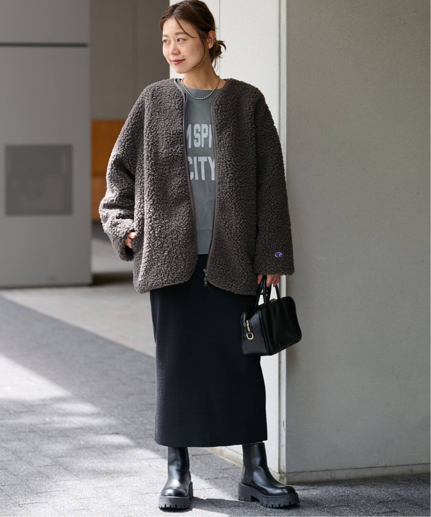 追加》別注【Champion/チャンピオン】ボアフリースジャケット（ボア